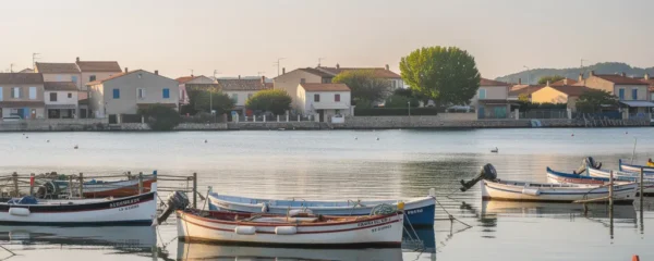 Vue panoramique étang de Thau location vacances Balaruc-les-Bains